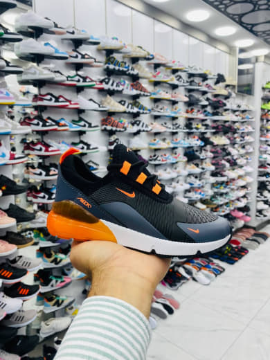 Renkli Detay Yüksek Taban Spor Ayakkabı